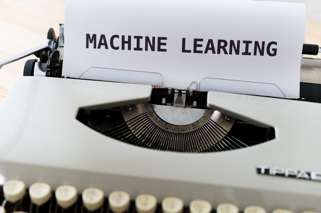 machine learning, typewriter, artificial intelligence-5290464.jpg